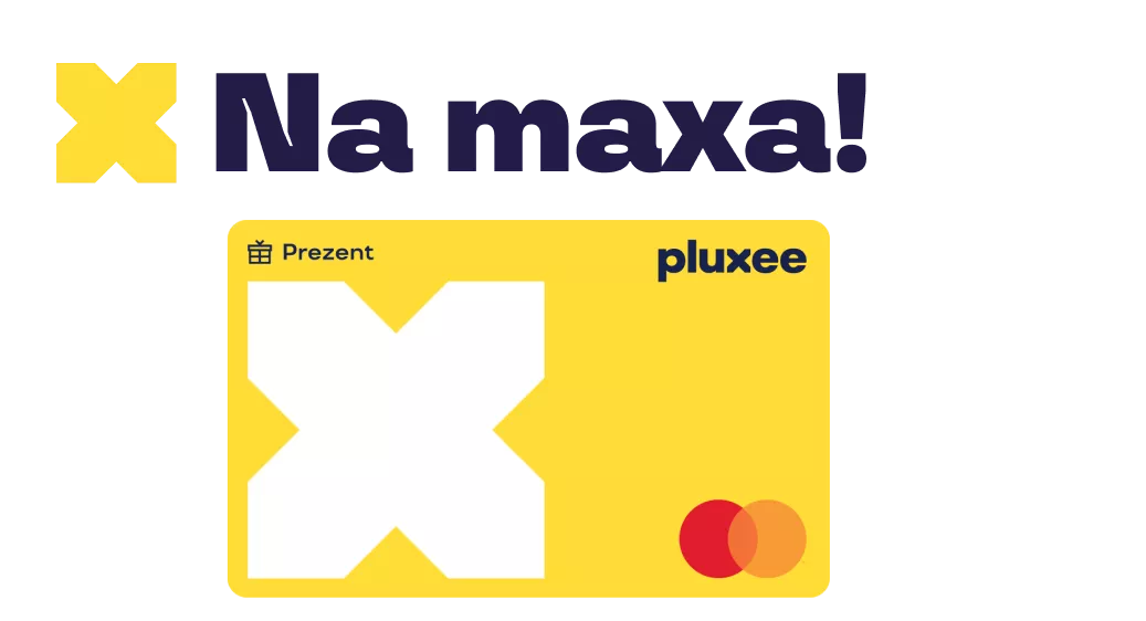 karta zbliżeniowa Pluxee Prezent na maxa 