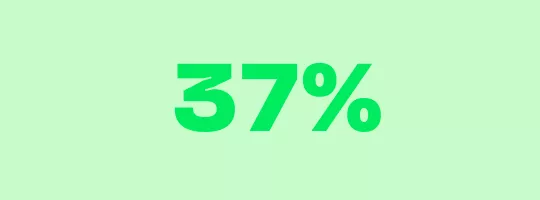 37%